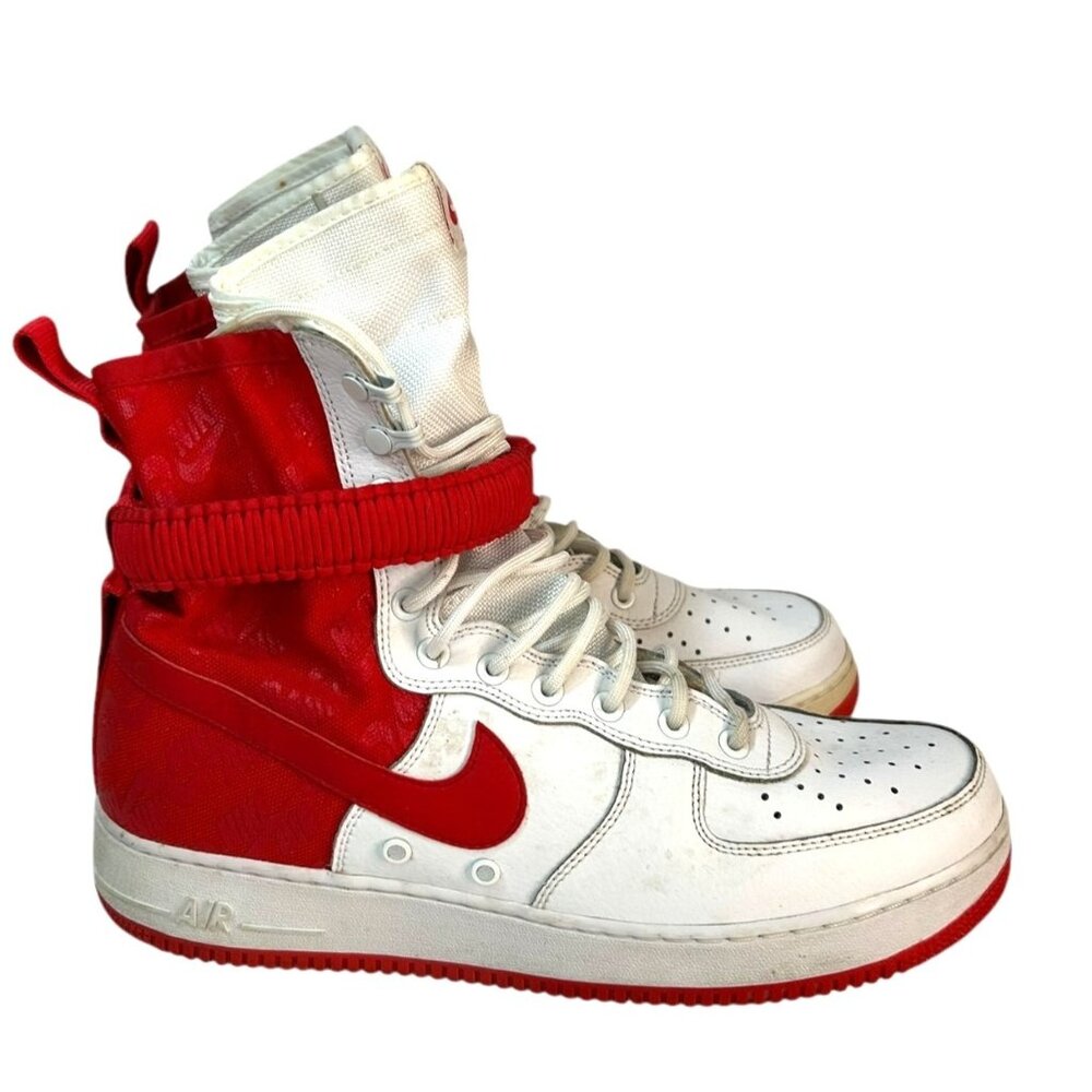 Nike Sf Air Force 1 High University Red 2018 - Picture 2 of 11